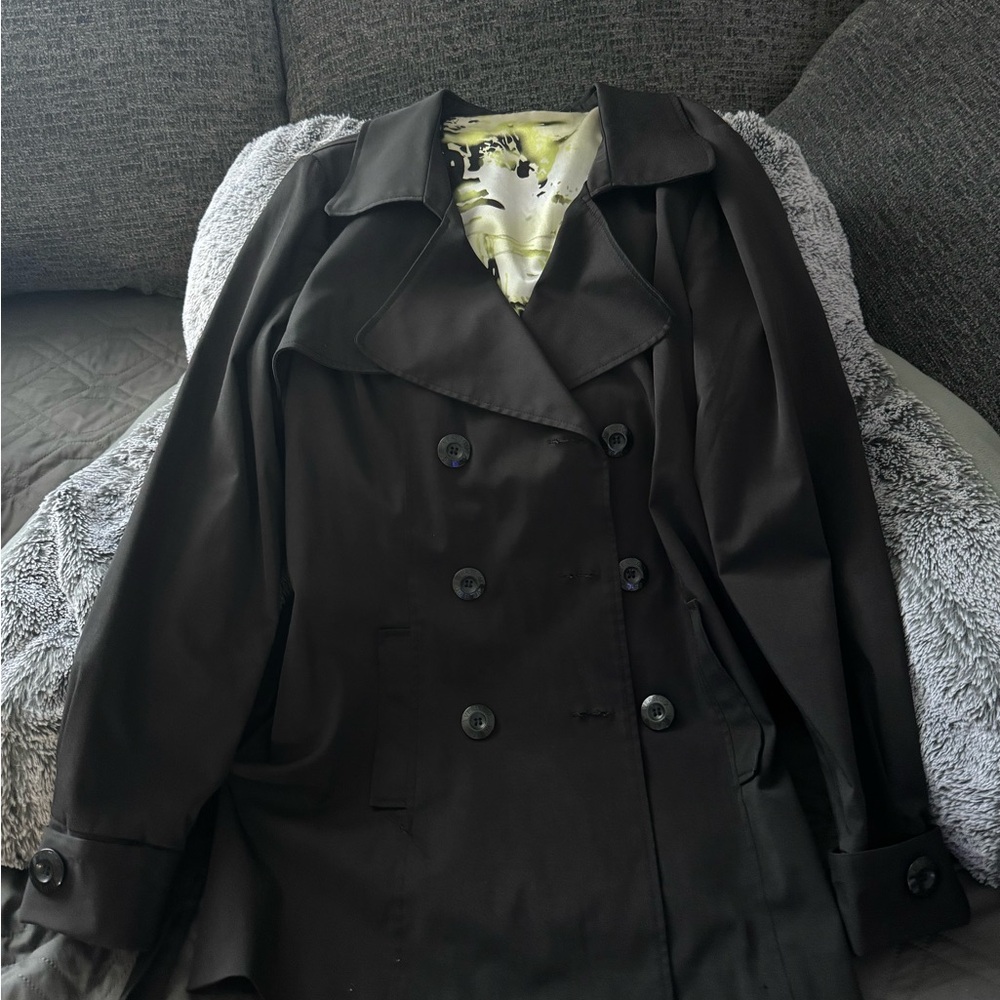 Vertigo Paris Black Trench Coat